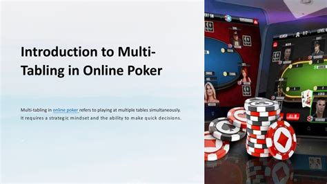 poker bankroll management multi tabling|The perfect introduction to multi.